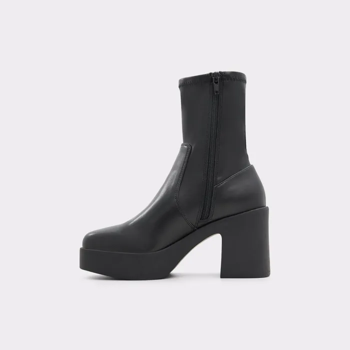 Upstep Black Synthetic Stretch Women ALDO Boots
