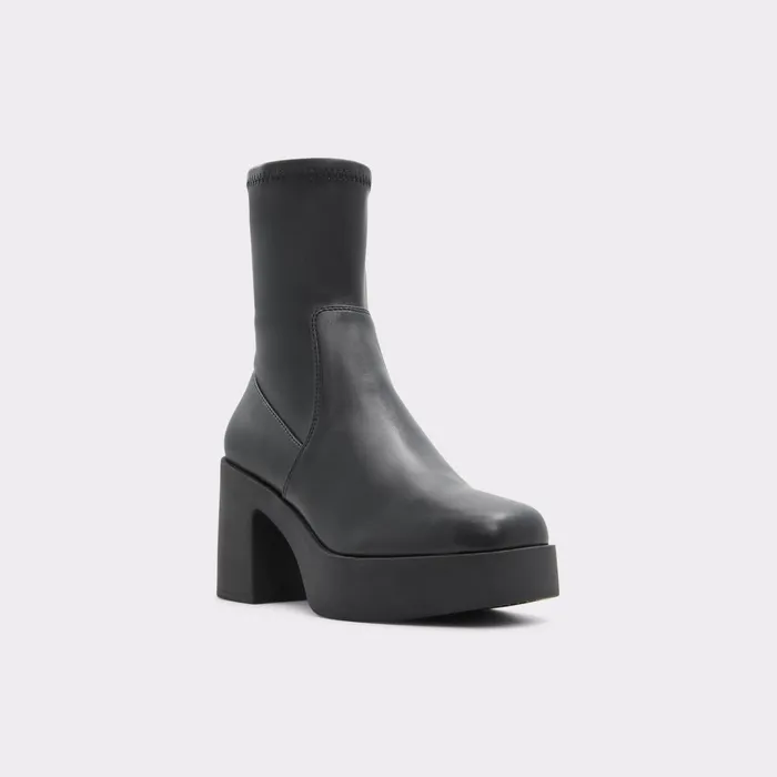 Upstep Black Synthetic Stretch Women ALDO Boots