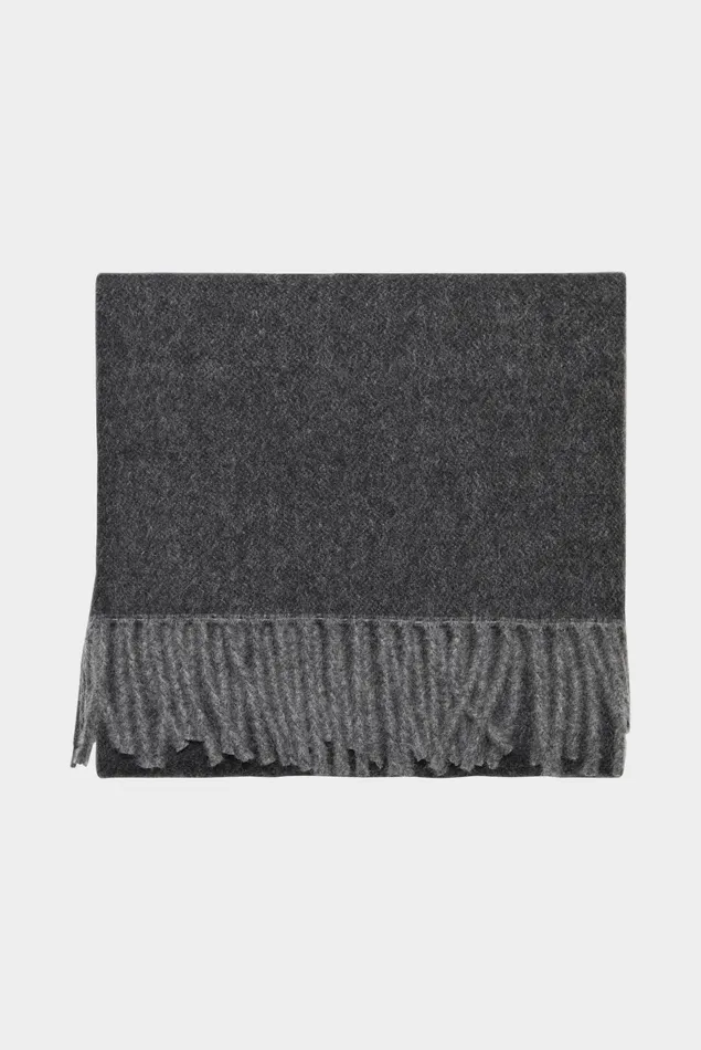 Van Laack Accessories Men Cashmere Scarf Grey