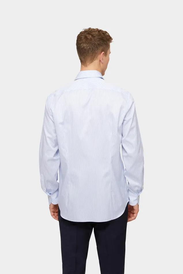 Van Laack Business Shirts Men Twill Hemd Tailor Fit HellblauWei Gestreift Van Laack Business Shirts Men Twill Hemd Tailor Fit HellblauWei Gestreift
