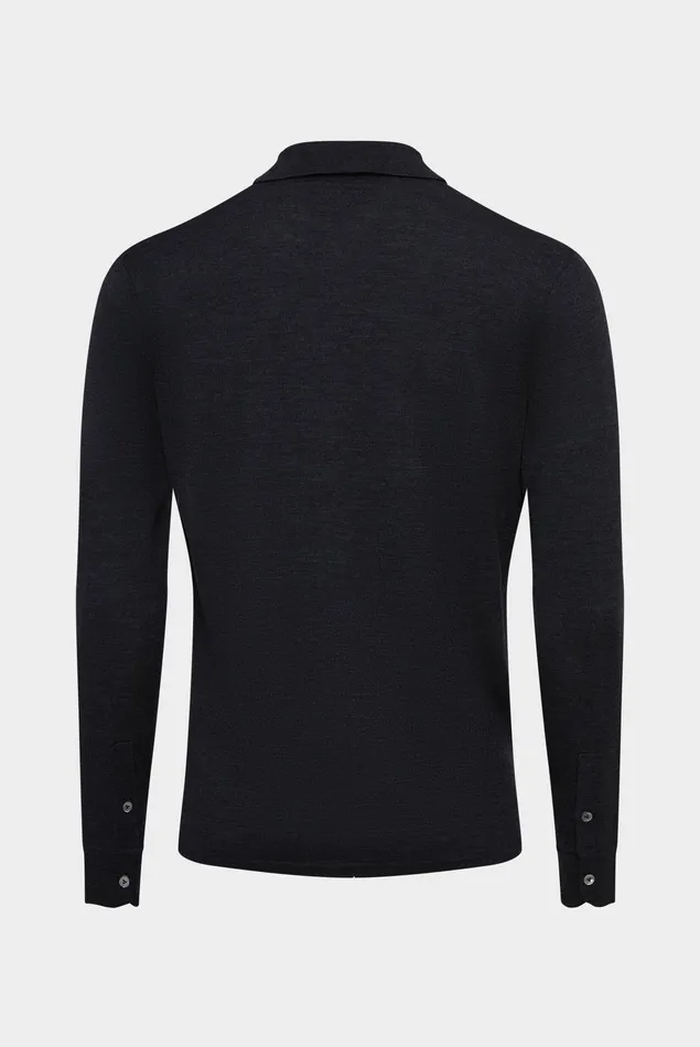 Van Laack Easy Iron Shirts Men Fullyfashioned Shirt Merino 8211 Curved Hem 8211 100 Ultrafine Merino Van Laack Easy Iron Shirts Men Fullyfashioned Shirt Merino 8211 Curved Hem 8211 100 Ultrafine Merino