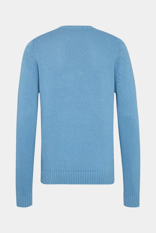 Van Laack Sweaters and Cardigans Men Crewneck Cotton Sweater Van Laack Sweaters and Cardigans Men Crewneck Cotton Sweater