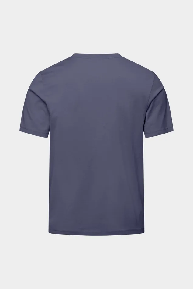 Van Laack TShirts Men TShirt In 100 Long Staple Cotton Blue Van Laack TShirts Men TShirt In 100 Long Staple Cotton Blue
