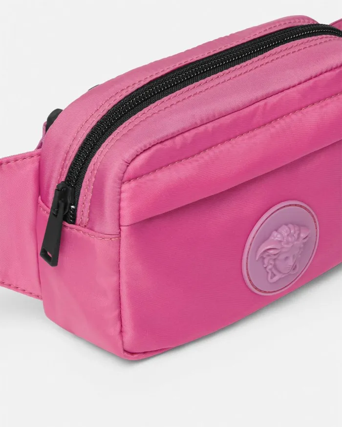 Versace Accessories Medusa Kids Belt Bag Pink 8211 Children Versace Accessories Medusa Kids Belt Bag Pink 8211 Children