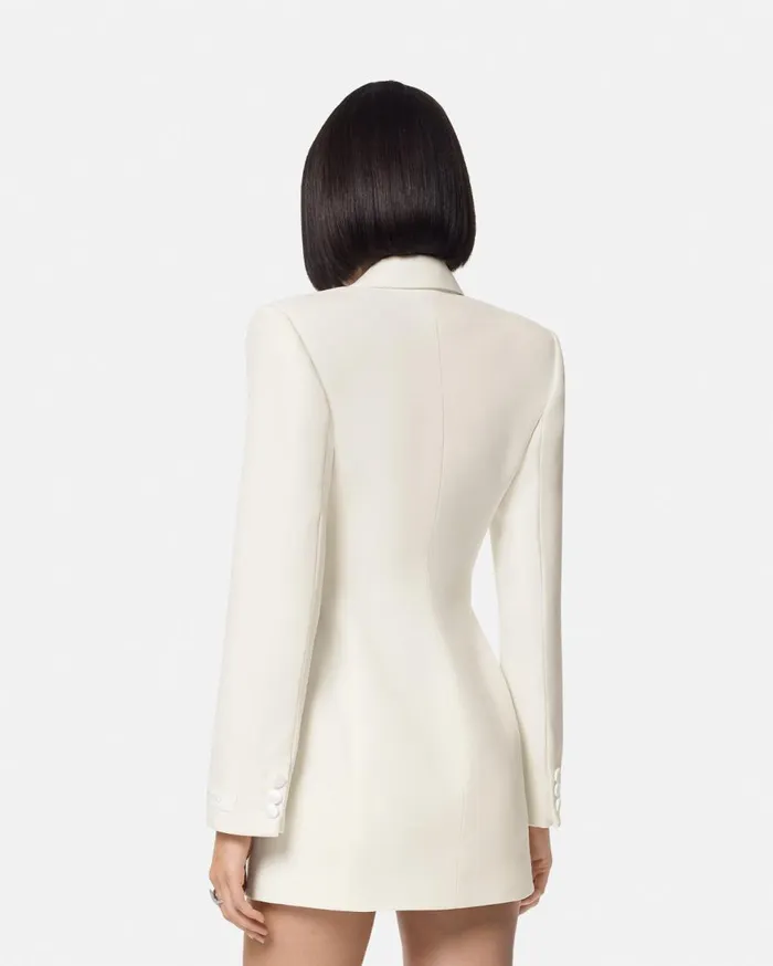 Versace Blazer and Jackets Tuxedo Hourglass Blazer White 8211 Women Versace Blazer and Jackets Tuxedo Hourglass Blazer White 8211 Women