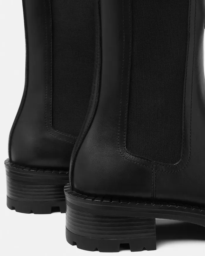 Versace Boots Alia Chelsea Boots 35 Mm Blackgold 8211 Women Versace Boots Alia Chelsea Boots 35 Mm Blackgold 8211 Women