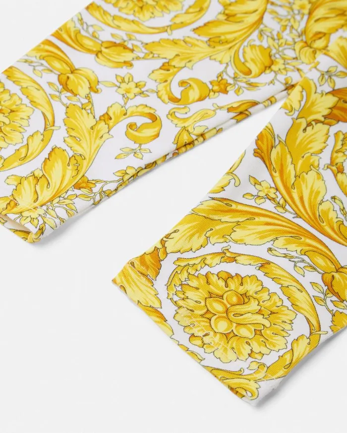 Versace Clothing Barocco Baby Leggings Print 8211 Children Versace Clothing Barocco Baby Leggings Print 8211 Children