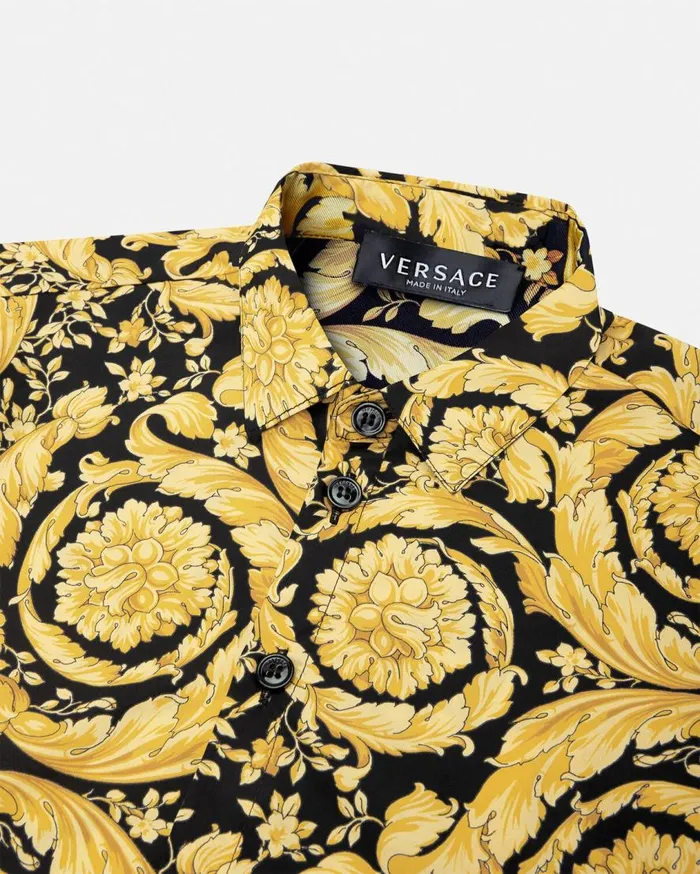 Versace Clothing Barocco Kids Shirt Blackprint 8211 Children Versace Clothing Barocco Kids Shirt Blackprint 8211 Children