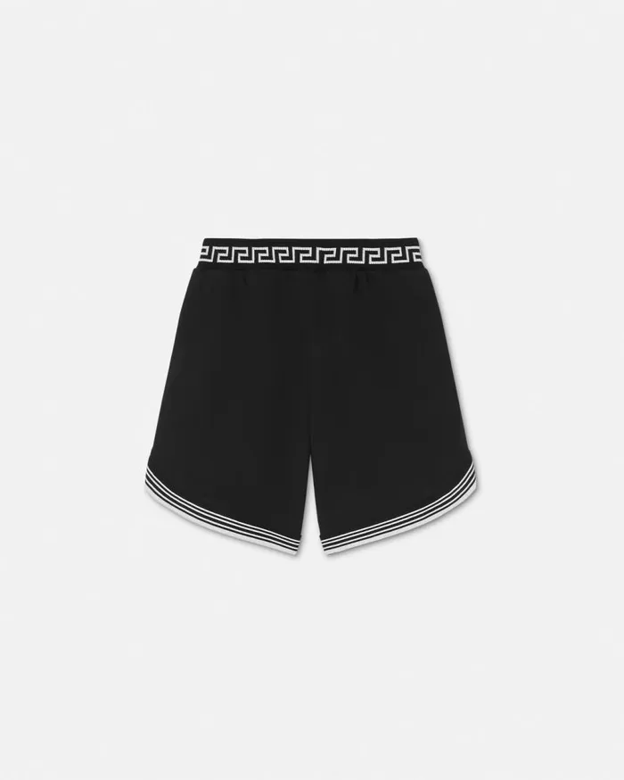 Versace Clothing Greca Kids Sweat Shorts Black 8211 Children