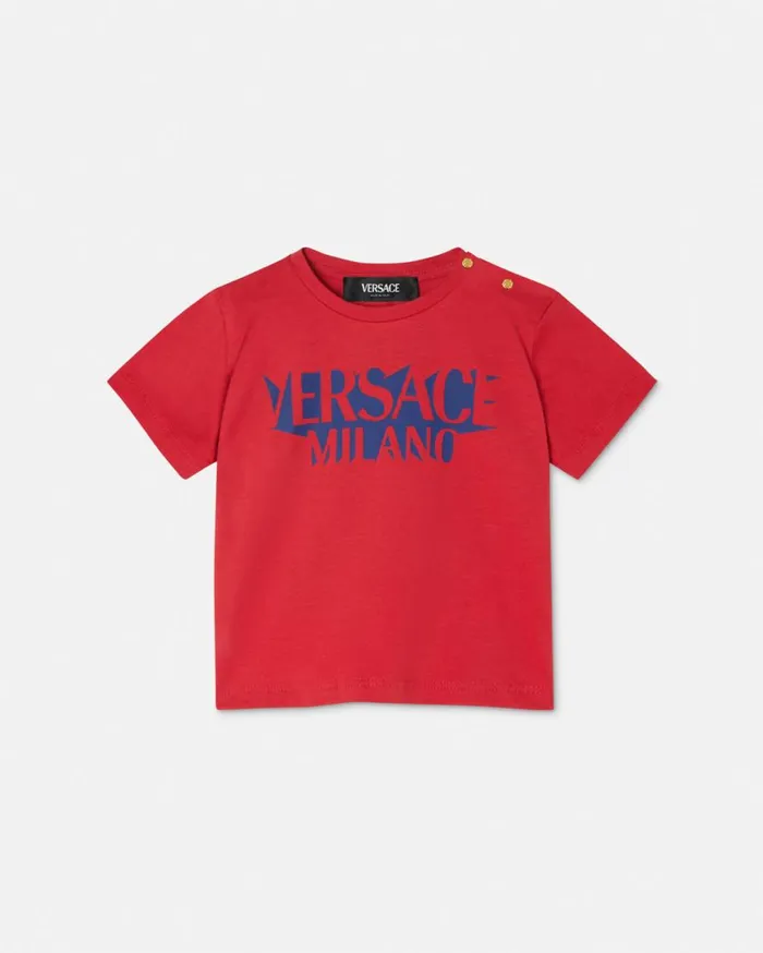 Versace Clothing Logo Baby TShirt Red 8211 Children