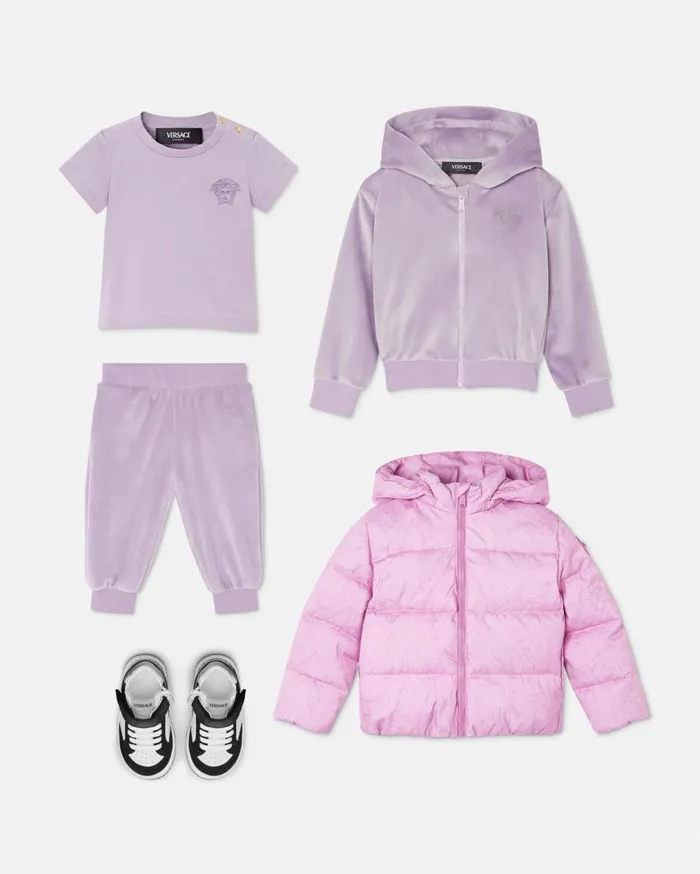 Versace Clothing Medusa Baby TShirt Lilac 8211 Children Versace Clothing Medusa Baby TShirt Lilac 8211 Children