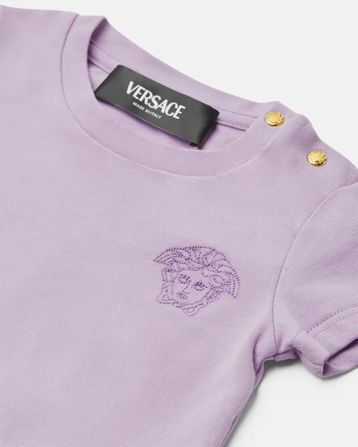 Versace Clothing Medusa Baby TShirt Lilac 8211 Children Versace Clothing Medusa Baby TShirt Lilac 8211 Children