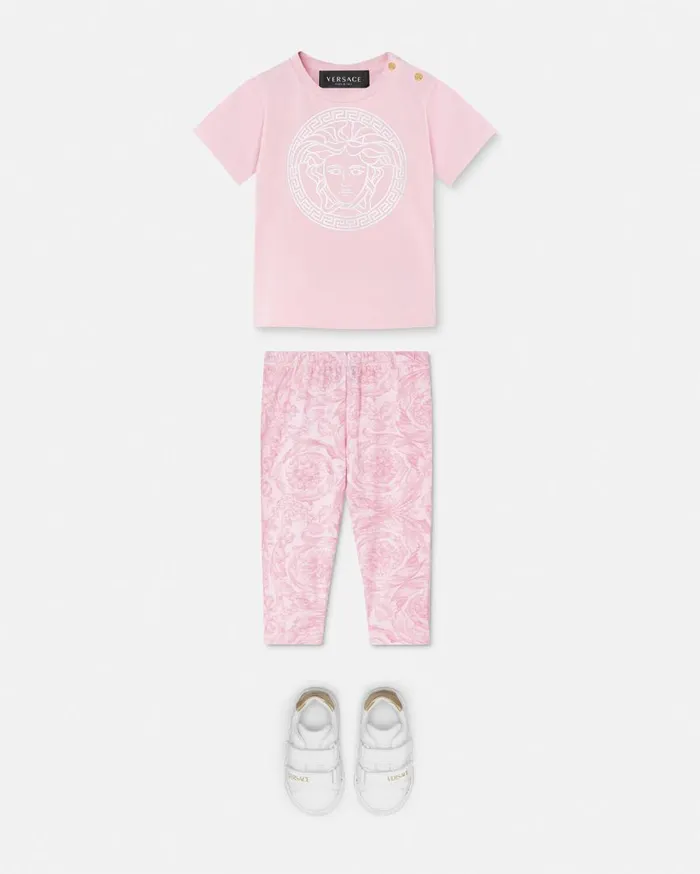 Versace Clothing Medusa Baby TShirt Pink 8211 Children Versace Clothing Medusa Baby TShirt Pink 8211 Children