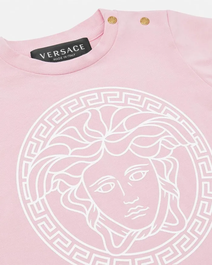Versace Clothing Medusa Baby TShirt Pink 8211 Children Versace Clothing Medusa Baby TShirt Pink 8211 Children