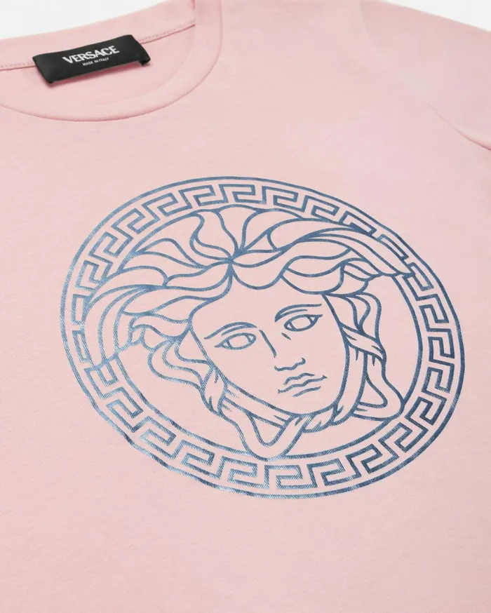 Versace Clothing Medusa Kids TShirt Light Pink 8211 Children Versace Clothing Medusa Kids TShirt Light Pink 8211 Children
