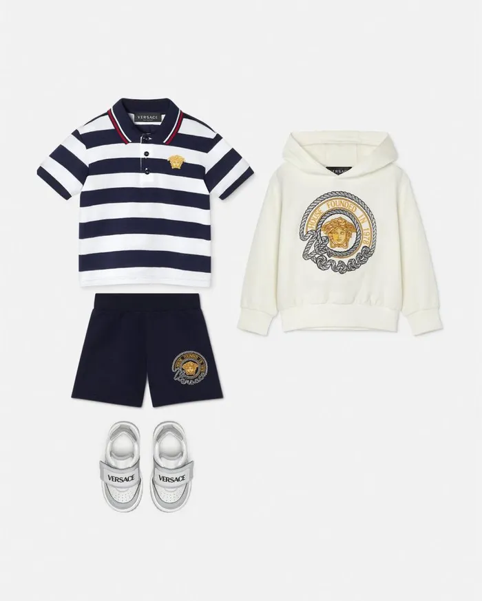 Versace Clothing Nautical Stripe Baby Polo Shirt Blue 8211 Children Versace Clothing Nautical Stripe Baby Polo Shirt Blue 8211 Children