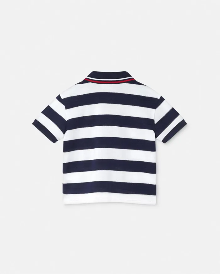 Versace Clothing Nautical Stripe Baby Polo Shirt Blue 8211 Children Versace Clothing Nautical Stripe Baby Polo Shirt Blue 8211 Children