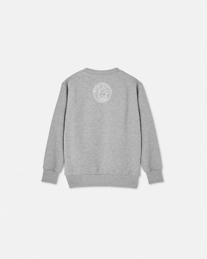 Versace Clothing Versace Logo Kids Sweatshirt Gray 8211 Children Versace Clothing Versace Logo Kids Sweatshirt Gray 8211 Children