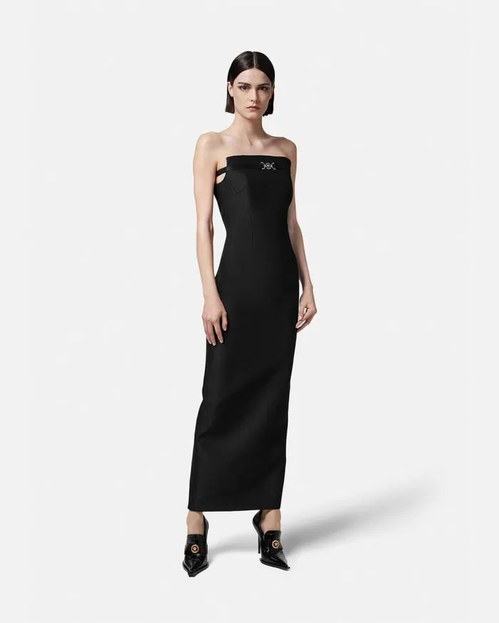 Versace Dresses Medusa 03995 Gown Black 8211 Women Versace Dresses Medusa 03995 Gown Black 8211 Women