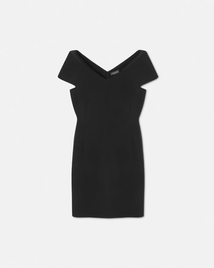 Versace Dresses Sculptural Mini Dress Black 8211 Women