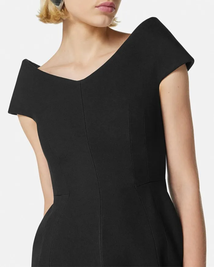 Versace Dresses Sculptural Mini Dress Black 8211 Women Versace Dresses Sculptural Mini Dress Black 8211 Women