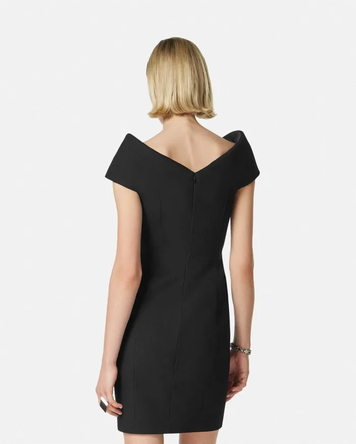 Versace Dresses Sculptural Mini Dress Black 8211 Women Versace Dresses Sculptural Mini Dress Black 8211 Women