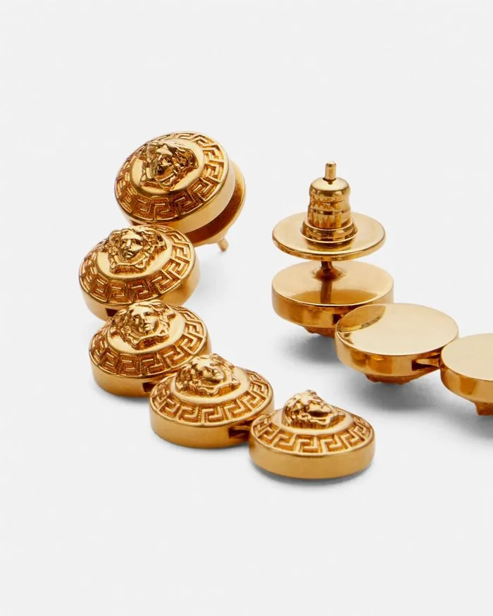 Versace Earrings Tribute Medusa Drop Earrings Gold 8211 Women
