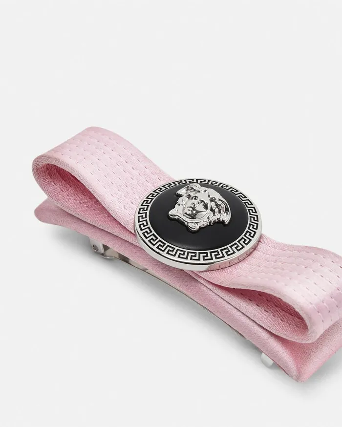 Versace Hair Accessories Gianni Ribbon Hair Clip Light Pink 8211 Women Versace Hair Accessories Gianni Ribbon Hair Clip Light Pink 8211 Women