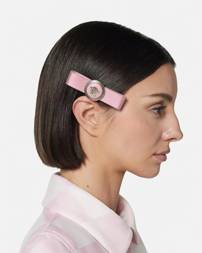 Versace Hair Accessories Right Gianni Ribbon Hair Pin Pink 8211 Women Versace Hair Accessories Right Gianni Ribbon Hair Pin Pink 8211 Women