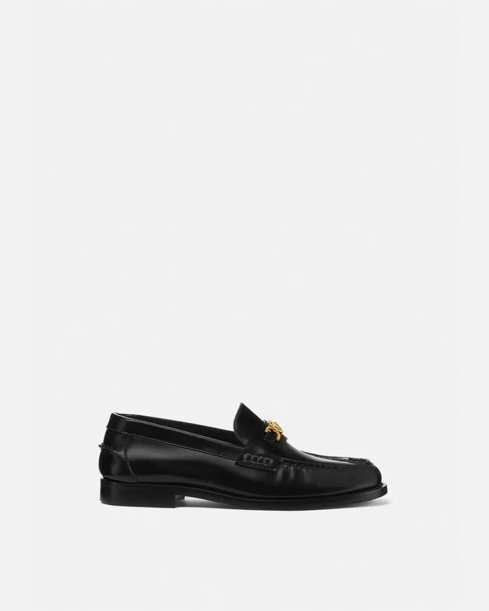 Versace Loafers and Flats Medusa 03995 Loafers Blackgold 8211 Women