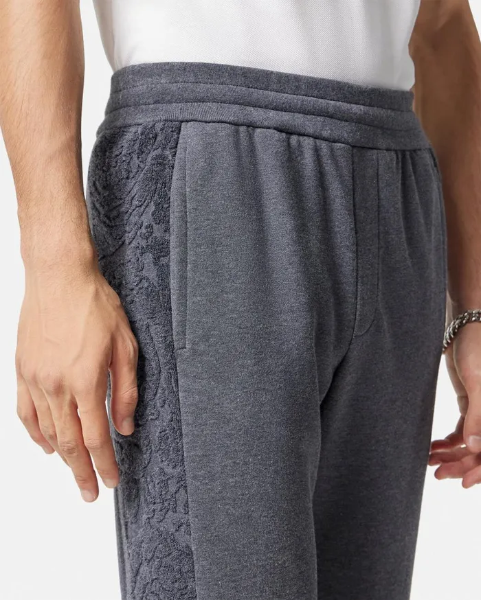 Versace Pants and Shorts Barocco Sweatpants Gray 8211 Men Versace Pants and Shorts Barocco Sweatpants Gray 8211 Men