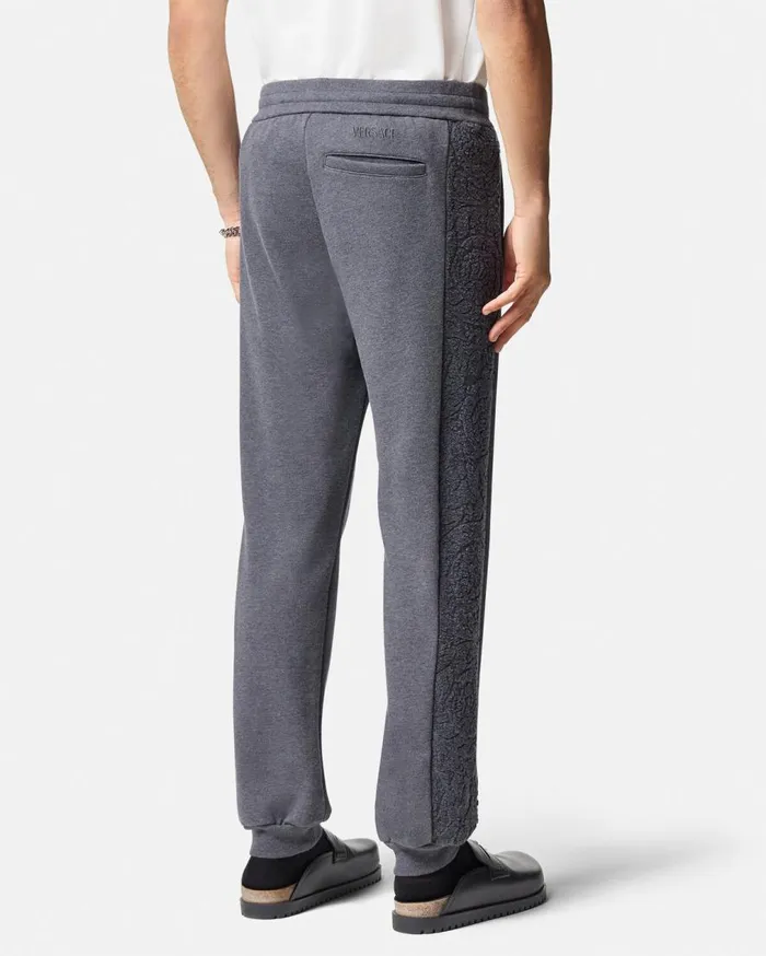 Versace Pants and Shorts Barocco Sweatpants Gray 8211 Men Versace Pants and Shorts Barocco Sweatpants Gray 8211 Men