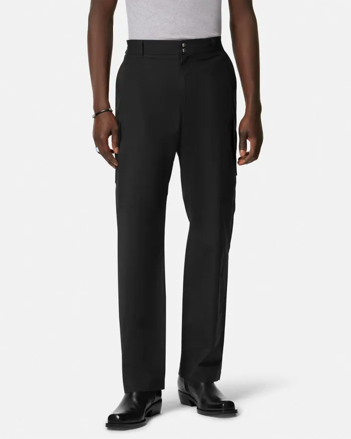 Versace Pants and Shorts Embroidered Versace Milano Stamp Pants Black 8211 Men Versace Pants and Shorts Embroidered Versace Milano Stamp Pants Black 8211 Men