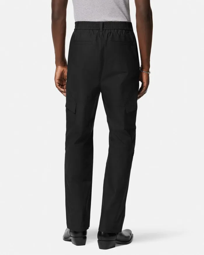 Versace Pants and Shorts Embroidered Versace Milano Stamp Pants Black 8211 Men Versace Pants and Shorts Embroidered Versace Milano Stamp Pants Black 8211 Men