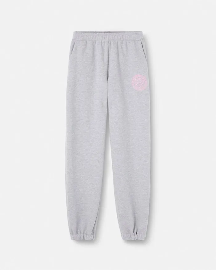 Versace Pants and Shorts Medusa Sweatpants Gray 8211 Women