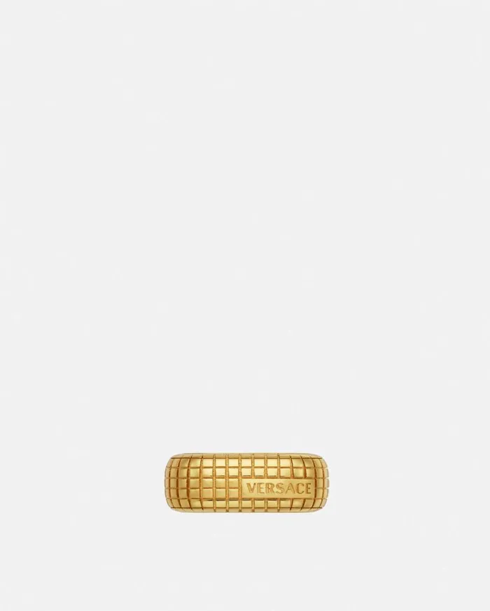 Versace Rings Dylos Ring Light Gold 8211 WomenMen