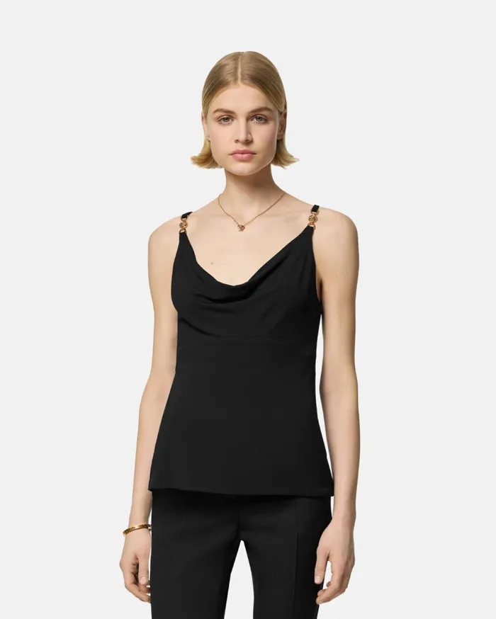 Versace Shirts and Tops Medusa 03995 Sleeveless Top Black 8211 Women Versace Shirts and Tops Medusa 03995 Sleeveless Top Black 8211 Women