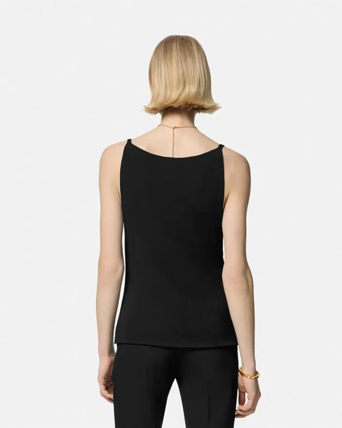 Versace Shirts and Tops Medusa 03995 Sleeveless Top Black 8211 Women Versace Shirts and Tops Medusa 03995 Sleeveless Top Black 8211 Women