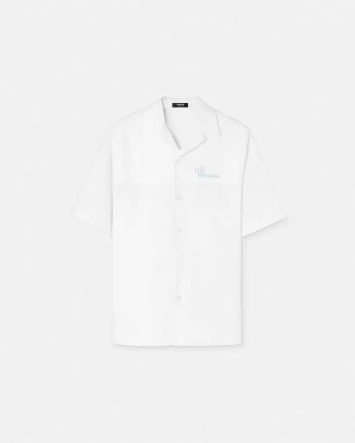 Versace Shirts Versace Nautical Logo Shirt White 8211 Men