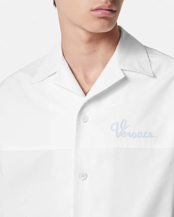 Versace Shirts Versace Nautical Logo Shirt White 8211 Men Versace Shirts Versace Nautical Logo Shirt White 8211 Men