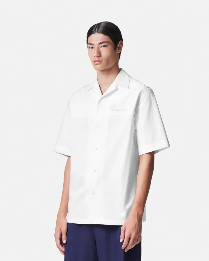Versace Shirts Versace Nautical Logo Shirt White 8211 Men Versace Shirts Versace Nautical Logo Shirt White 8211 Men
