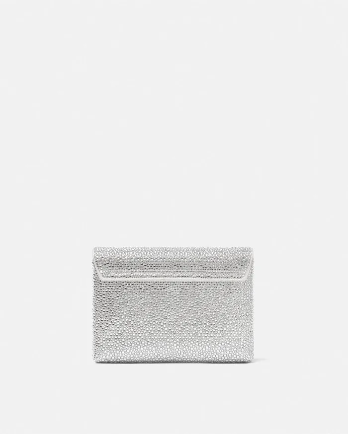 Versace Shoulder and Crossbody Crystal La Medusa Envelope Clutch White 8211 Women Versace Shoulder and Crossbody Crystal La Medusa Envelope Clutch White 8211 Women