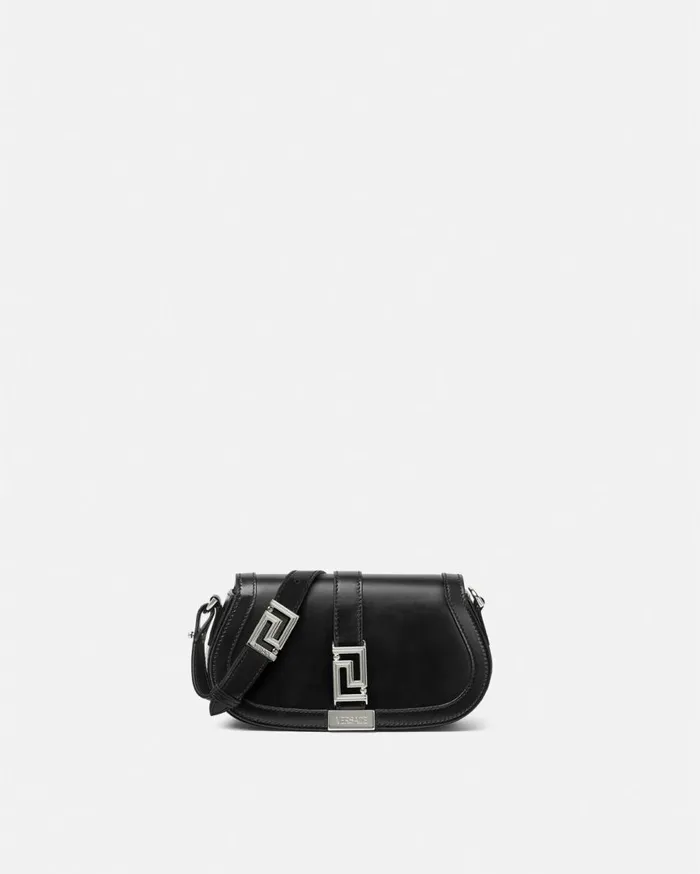 Versace Shoulder and Crossbody Greca Goddess Mini Shoulder Bag Blacksilver 8211 Women
