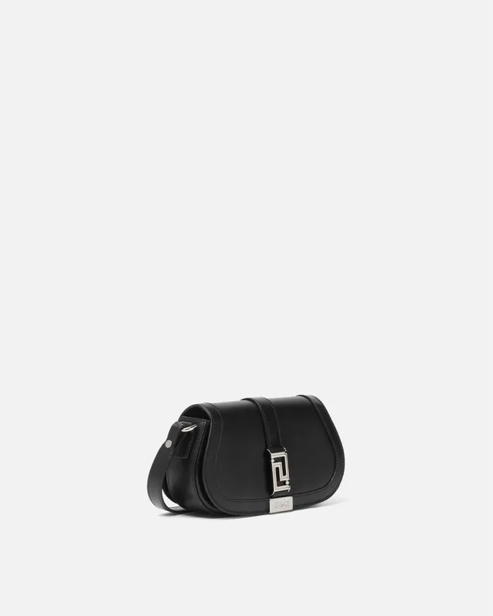 Versace Shoulder and Crossbody Greca Goddess Mini Shoulder Bag Blacksilver 8211 Women Versace Shoulder and Crossbody Greca Goddess Mini Shoulder Bag Blacksilver 8211 Women