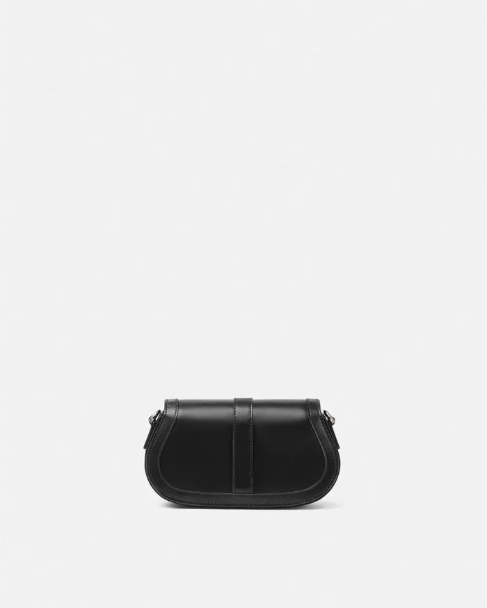 Versace Shoulder and Crossbody Greca Goddess Mini Shoulder Bag Blacksilver 8211 Women Versace Shoulder and Crossbody Greca Goddess Mini Shoulder Bag Blacksilver 8211 Women