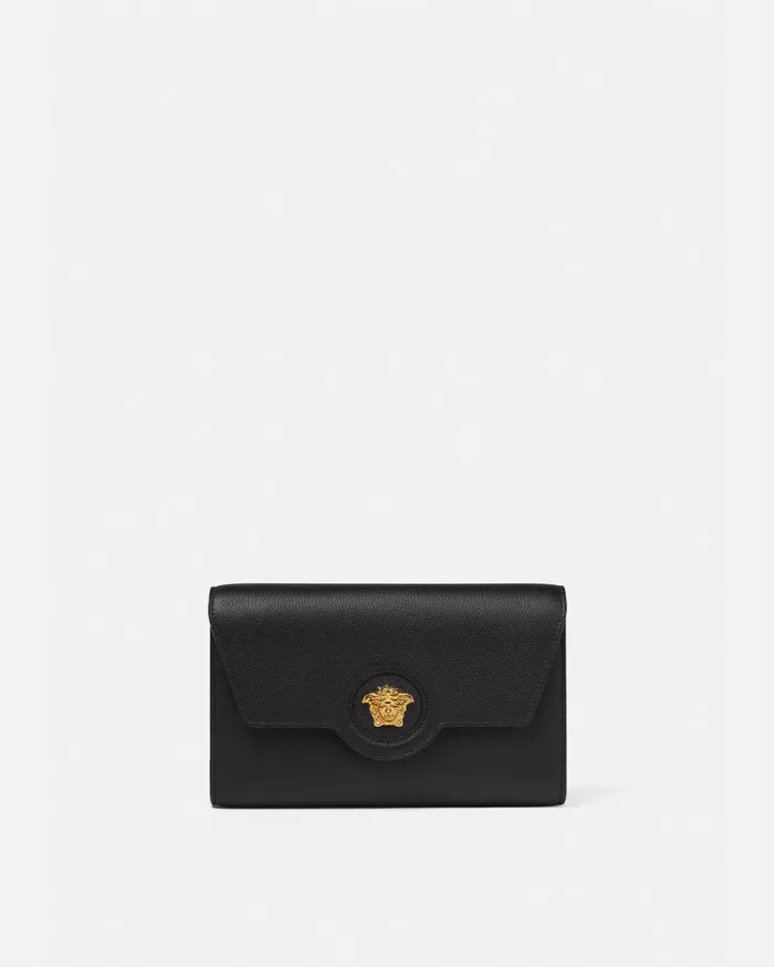 Versace Shoulder and Crossbody La Medusa Crossbody Bag Blackgold 8211 Women