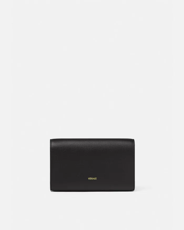 Versace Shoulder and Crossbody La Medusa Crossbody Bag Blackgold 8211 Women Versace Shoulder and Crossbody La Medusa Crossbody Bag Blackgold 8211 Women