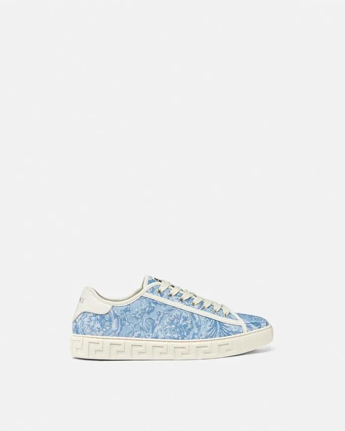 Versace Sneakers Barocco Greca Sneakers Light Blue 8211 Men