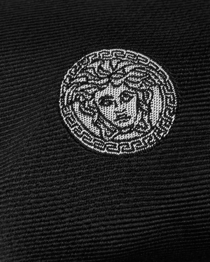 Versace Soft Accessories Medusa Silk Tie Black 8211 Men Versace Soft Accessories Medusa Silk Tie Black 8211 Men