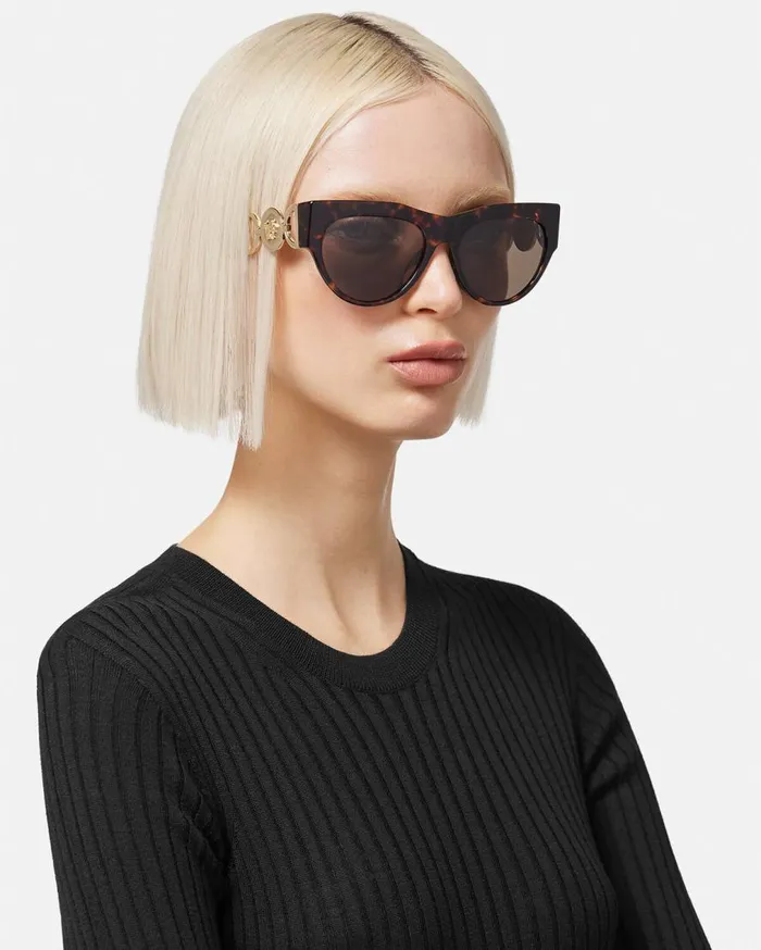 Versace Sunglasses Medusa 03995 Sunglasses Havana 8211 Women Versace Sunglasses Medusa 03995 Sunglasses Havana 8211 Women